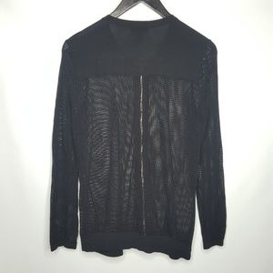 Alfani Sweaters - Black Alfani Mesh Net Sweater Size Medium Alfani Sweaters - Black Alfani Mesh Net Sweater Size Medium